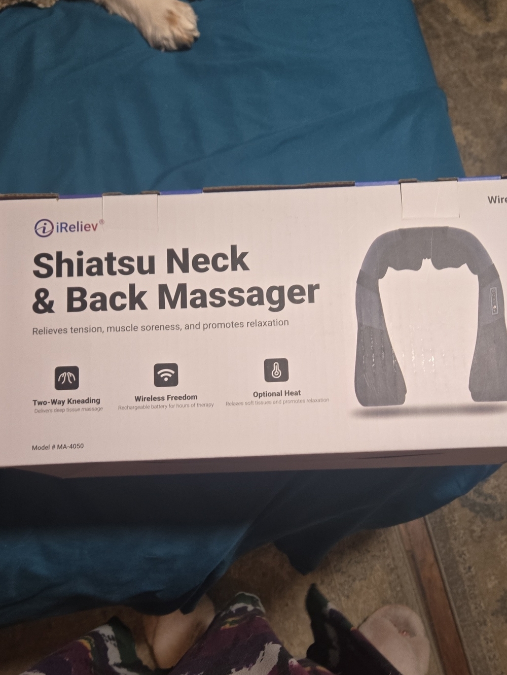 Shiatsu Neck & Back Massager - Black